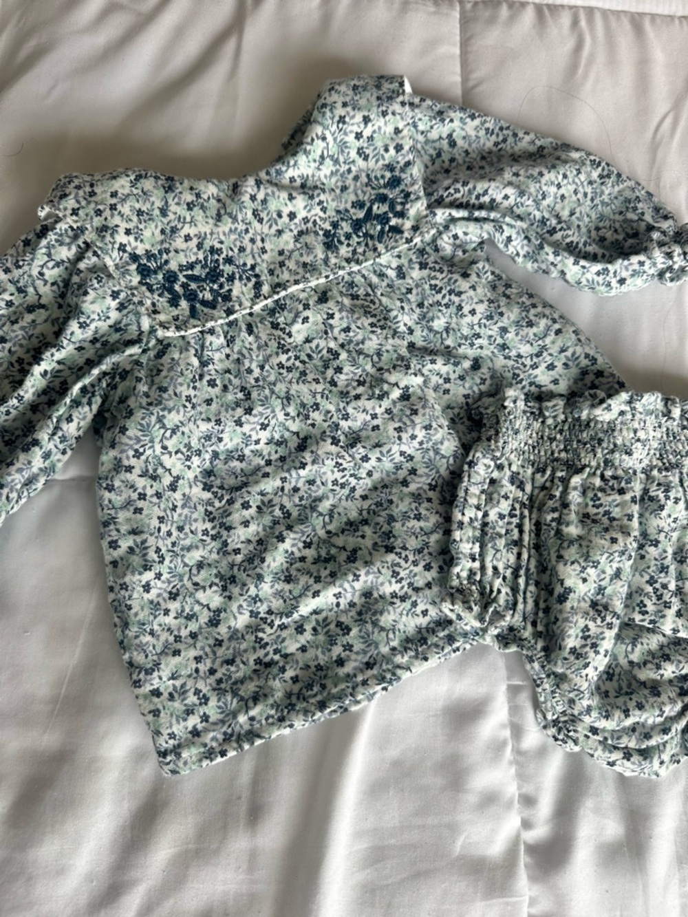 Mango Baby Floral Two-Piece Set - Picture 3 of 6